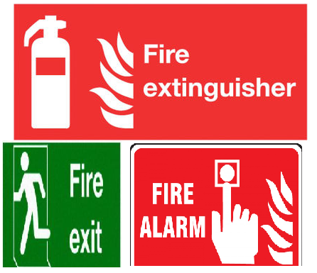 fire fighting labels